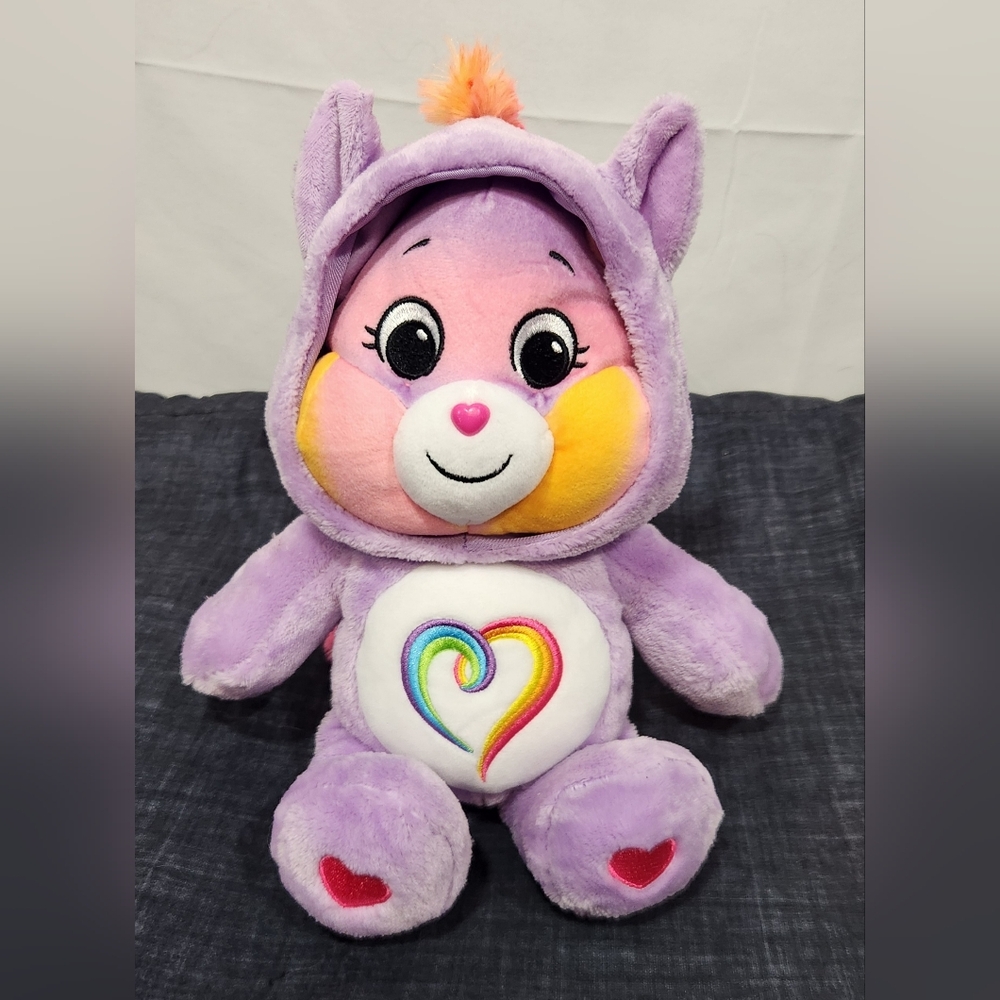 12.5" Togetherness Care Bears Plushie With Magic Pegasus Hoodie